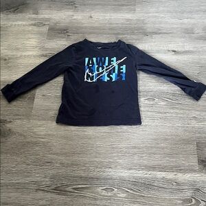 Nike 4T Boys Toddler Blue Long Sleeve